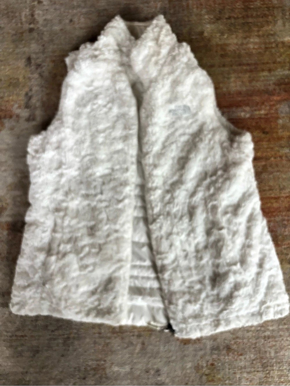 The North Face Mossbud Swirl Reversible Vest White